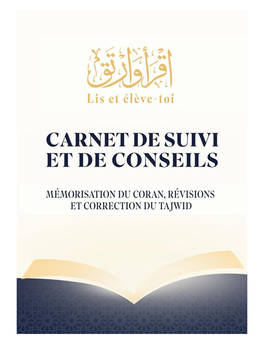 Couverture : Carnet de suivi et de conseils
